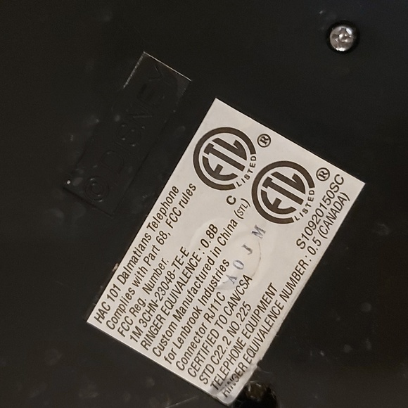 Vintage 101 Dalmatian Animated Brooktel 1997 Telephone - Picture 11 of 13